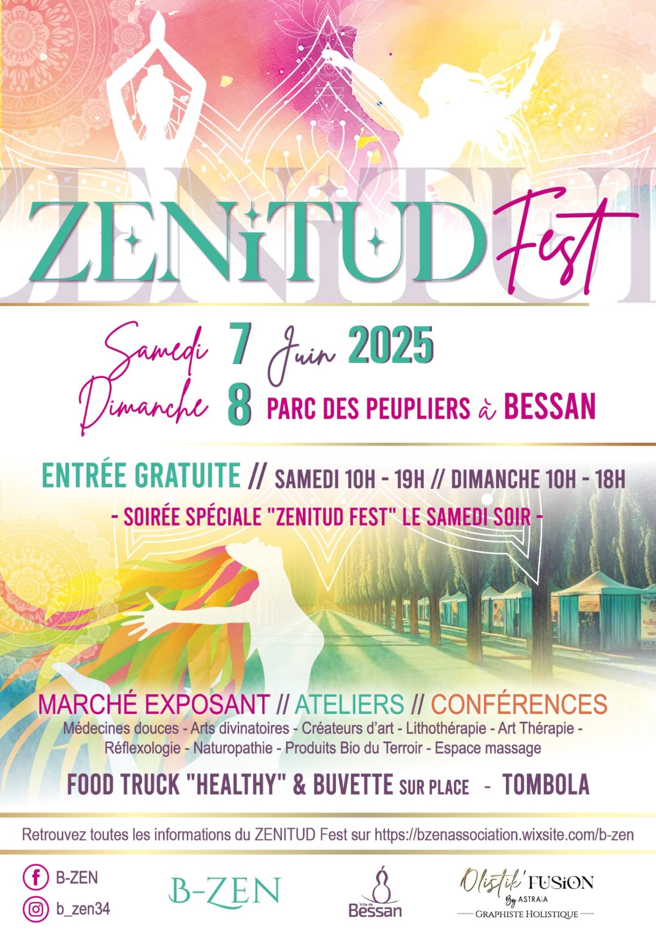 Affiche zenitud fest 2025